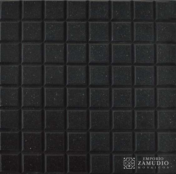 Baldoson Granitico Recto 64 Panes Negro